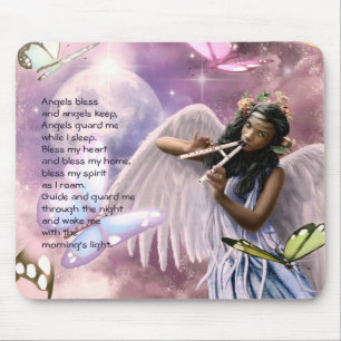 Angel with Butterflies Custom Gift Mousepad