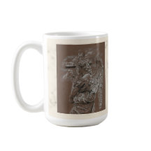 Angel with Cross Coffee Mug