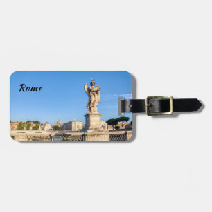 Angel with Crown of Thorns - Sant'Angelo, Rome Luggage Tag