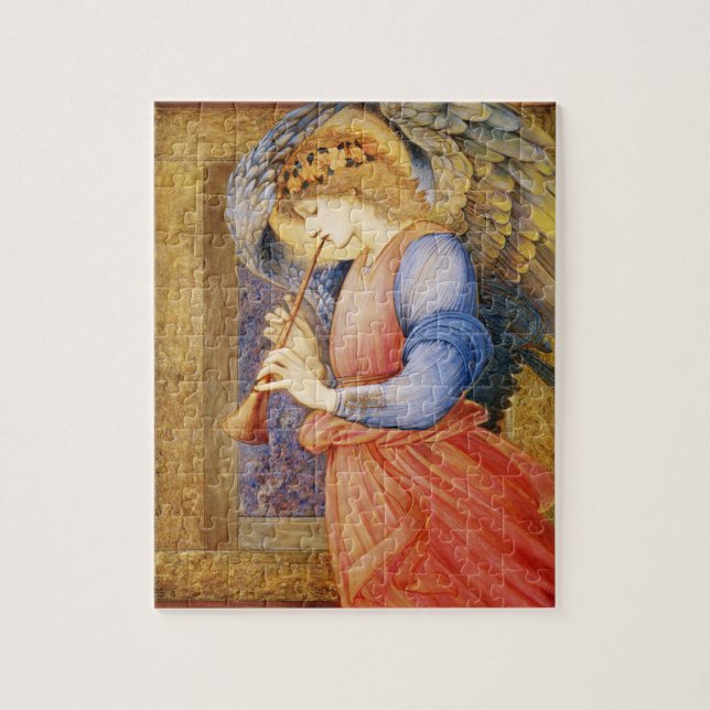 Angel with flageolet jigsaw puzzle (Vertical)