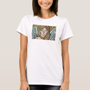 Angel with Green T-Shirt