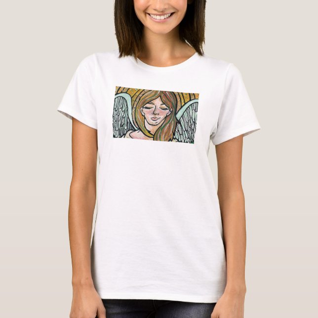 Angel with Green T-Shirt (Front)