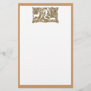 Angel with Harp Stationery