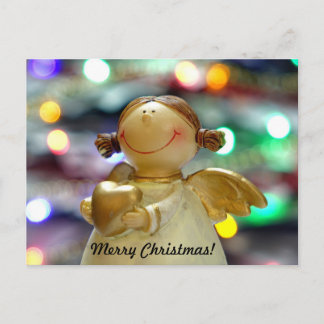 Angel With Heart Customise Postcard