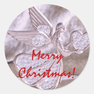 Angel with Heart Sticker