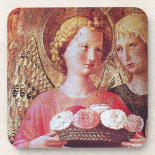 ANGEL WITH ROSES COASTER