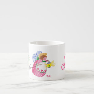 Angel with sled little mug