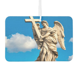 Angel with the Cross Car Air Freshener