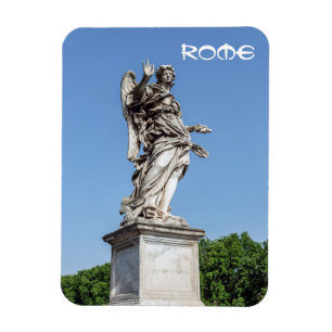 Angel with the Nails at Sant'Angelo bridge - Rome Magnet