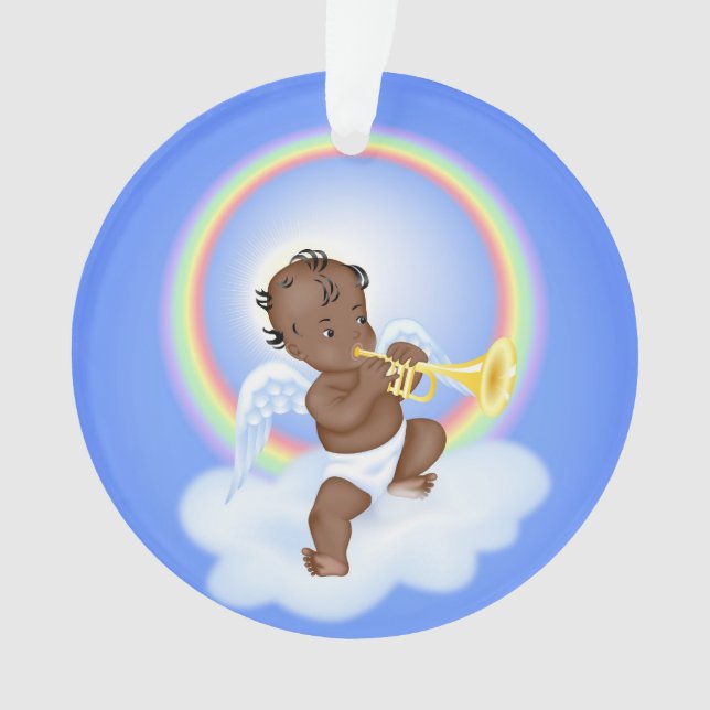 Angel with Trumpet Ornament (Front)