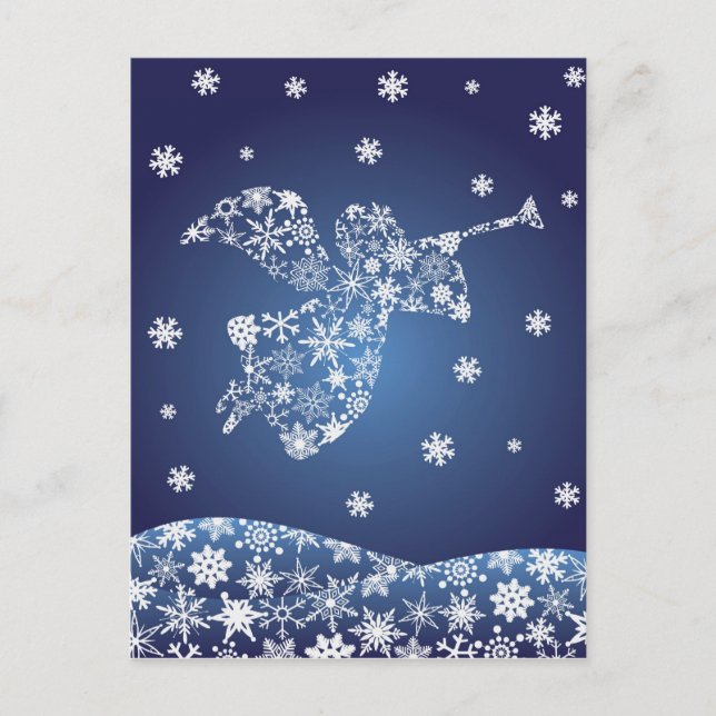 Angel with Trumpet Postcard (Front)