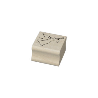 Angel with Trumpet Stamp