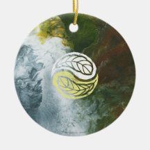 Angel with Yin Yang Feathers