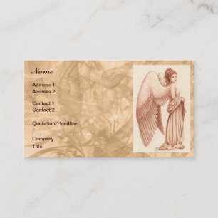 Angel Woman Business Card