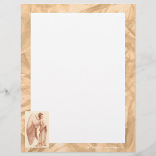 Angel Woman Letterhead Design