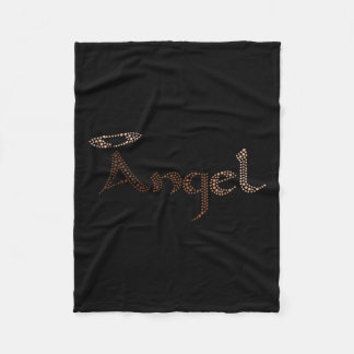 Angel Women Black History Month Colour Men African Fleece Blanket