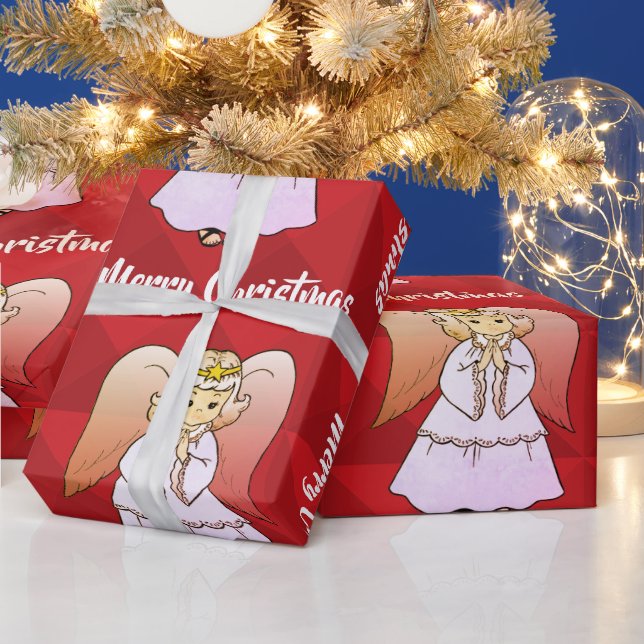 Angel Wrapping Paper (Holidays)