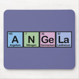Angela made of Elements Mouse Mat