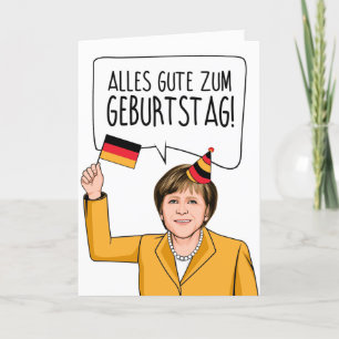 ANGELA MERKEL: Alles Gute Zum Geburtstag Card