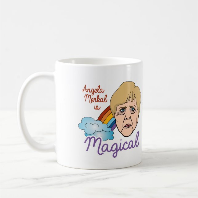 Angela Merkel is Magical - - Coffee Mug (Left)