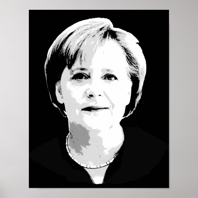 Angela Merkel Poster (Front)