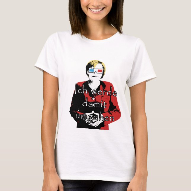 Angela Merkel T-Shirt (Front)