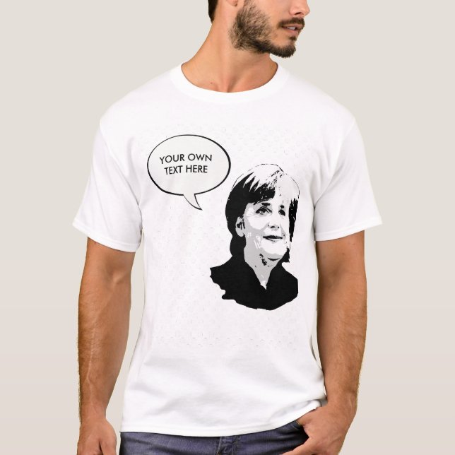 Angela Merkel T-Shirt (Front)