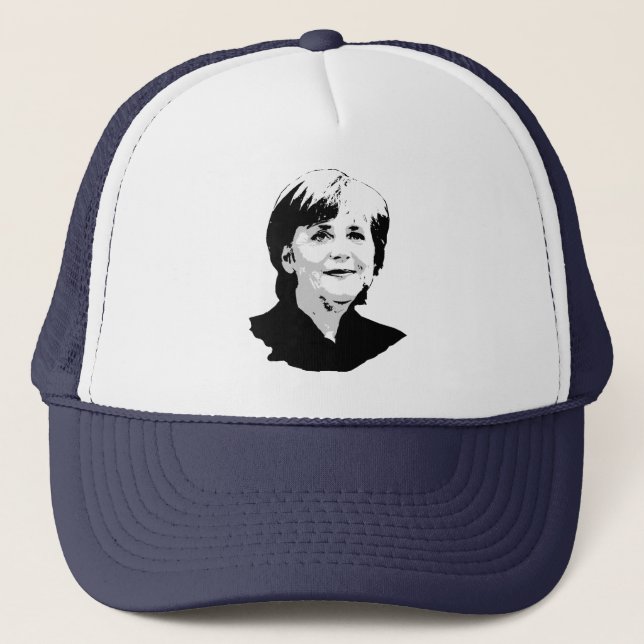 Angela Merkel Trucker Hat (Front)