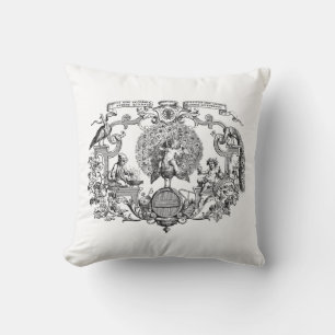 Angela Pillow Black & White