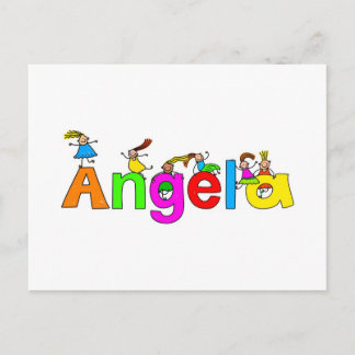 Angela Postcard