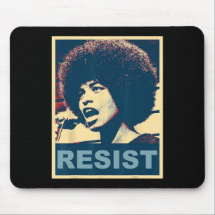 Angela - Resist - Davis 2 Mouse Mat