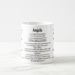 Angela, the Origin and the Meaning and your photo Coffee Mug