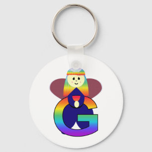 Angelbet Letter G Key Ring
