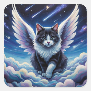 AngelCat  Square Sticker