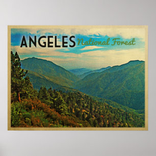 Angeles National Forest Poster