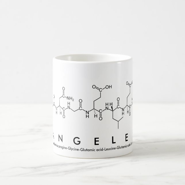 Angeles peptide name mug (Center)
