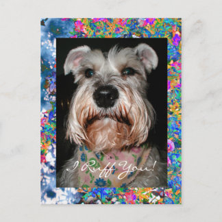 Angelface, I Ruff You! Postcard