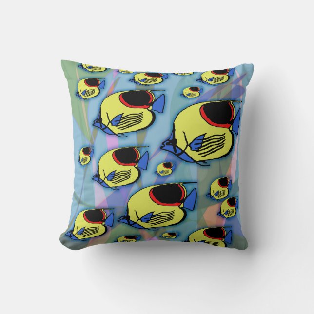 Angelfish #2 cushion (Front)