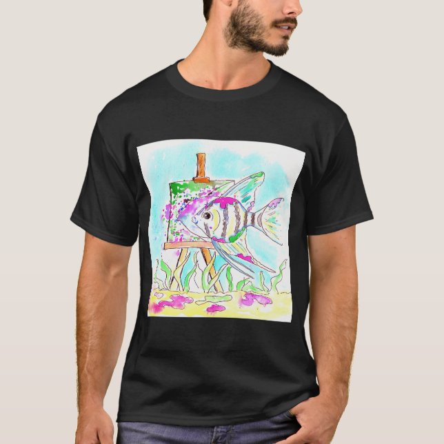Angelfish Artist T-Shirt (Front)
