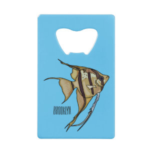 Angelfish cartoon illustration