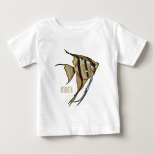 Angelfish cartoon illustration baby T-Shirt