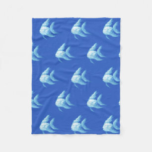 Angelfish Fleece Blanket