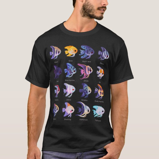 Angelfish! (freshwater) - name T-Shirt (Front)