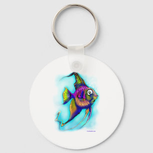 Angelfish Key Ring