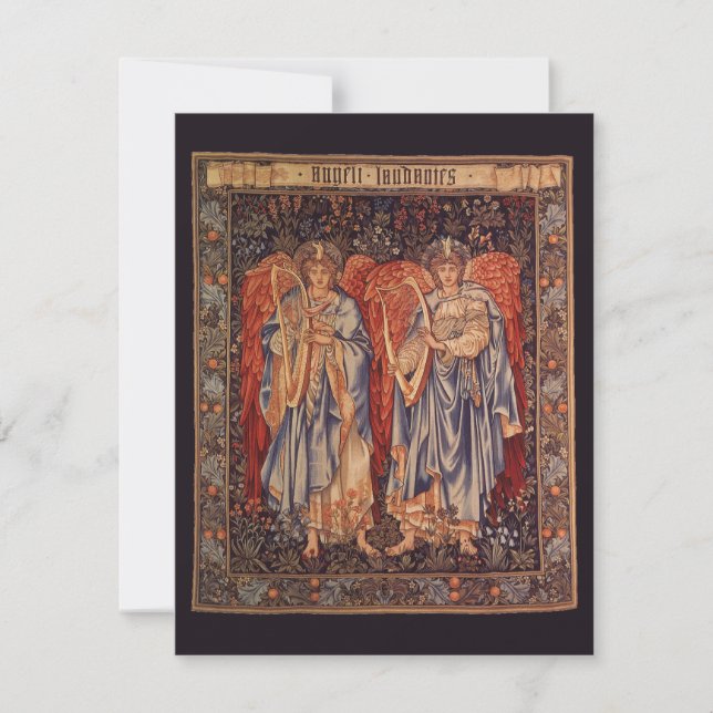 Angeli Laudantes by Sir Edward Coley Burne Jones (Front)