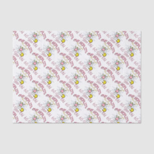 Angelic 60th Birthday Gifts Tissue Paper