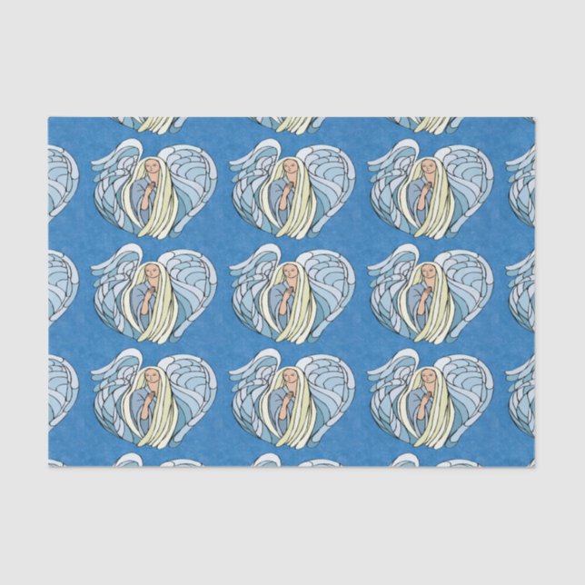 Angelic Angel Tissue Paper (Front)