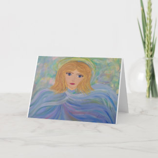 Angelic Blank Greeting Card