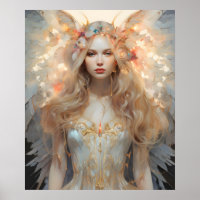 Angelic Blonde: Manifestation of Grace