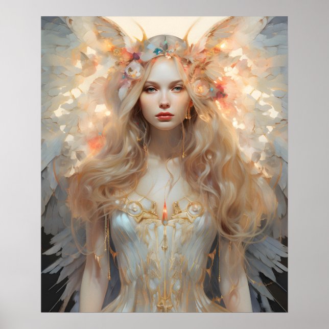 Angelic Blonde: Manifestation of Grace Poster (Front)